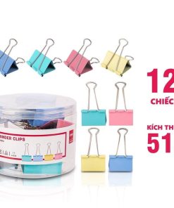 Kẹp màu Deli 51mm 8551A