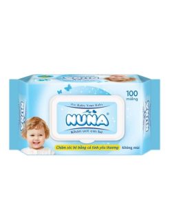 Khăn giấy ướt Nuna 100 miếng