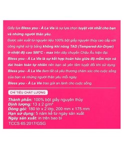 Khăn hộp Bless You 180 tờ