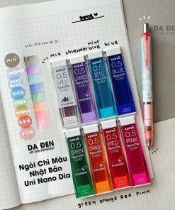 Ngòi chì màu Uni Nano Dia Color 0.5mm