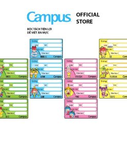 Nhãn vở Campus 12 cung hoàng đạo