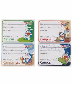 Nhãn Vở Doraemon Campus NT-DOR12