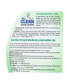 Nước rửa tay DR Clean 500ml