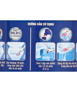 Nước tẩy bồn cầu vim 500ml diệt khuẩn