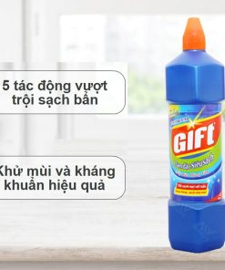 Nước tẩy toilet Gift Siêu Sạch chai 1 lít