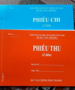 Phiếu thu - chi 2 liên