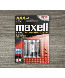 Pin tiểu AAA Maxell 1.5 V vỉ 4 viên