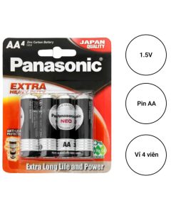 Pin tiểu Panasonic AA vỉ 4 viên