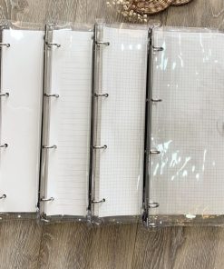 Sổ Còng A4 4 Lỗ Nhựa Dẻo Trong Suốt Binder Giá Rẻ