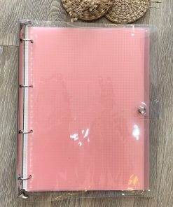 Sổ Còng A4 4 Lỗ Nhựa Dẻo Trong Suốt Binder Giá Rẻ