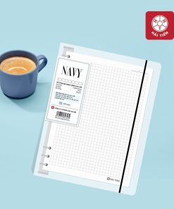 Sổ còng A5 Caro Navy 200 trang