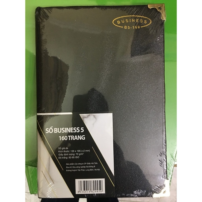 Sổ da A5 Business B6-160T