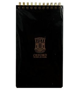 Sổ Lò Xo Oxford Đen Mini