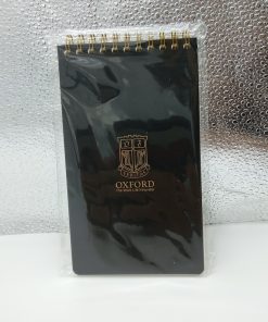 Sổ Lò Xo Oxford Đen Mini