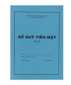 Sổ quỹ tiền mặt