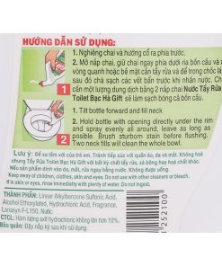 Tẩy toilet Gift 600ml hương bạc hà