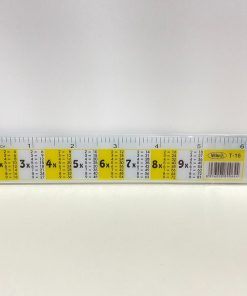 Thước kẻ có bảng cửu chương và toán học WinQ T-16