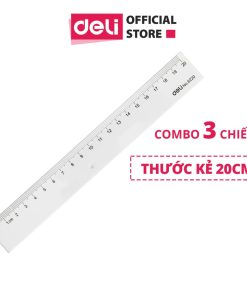 Thước kẻ Deli 20cm 6220