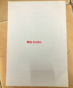 Túi 30 tờ A4 có dòng kẻ ngang