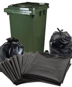 Túi đựng rác size lớn (L) 90x120 cm gói 1kg màu đen