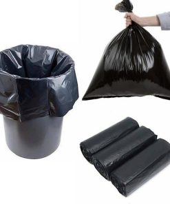 Túi đựng rác size lớn (L) 90x120 cm gói 1kg màu đen