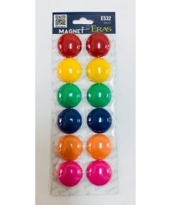 Vỉ 12 Nam Châm To 30 mm Eras E532