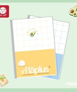 Vở Haplus 80 trang dòng kẻ ngang Colour