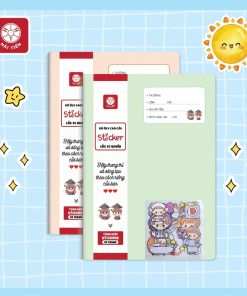 Vở ô ly Sticker 48 trang Hải Tiến